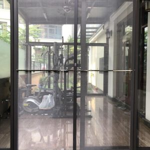 Cửa Lưới Chống Muỗi Dạng Cố Định Màu Ghi DCDMG - 01
