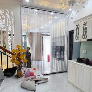 Cửa Xếp Lá Nhựa Trong Suốt