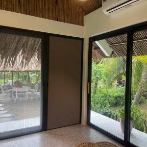 Rèm Tổ Ong Kết Hợp Cửa Lưới Chống Muỗi