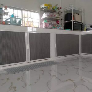 Vách Ngăn Tổ Ong Làm Cánh Cửa Tủ