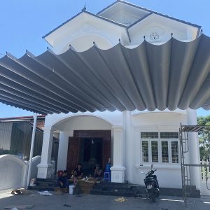 Bạt Mái Xếp Lớp Lượn Sóng
